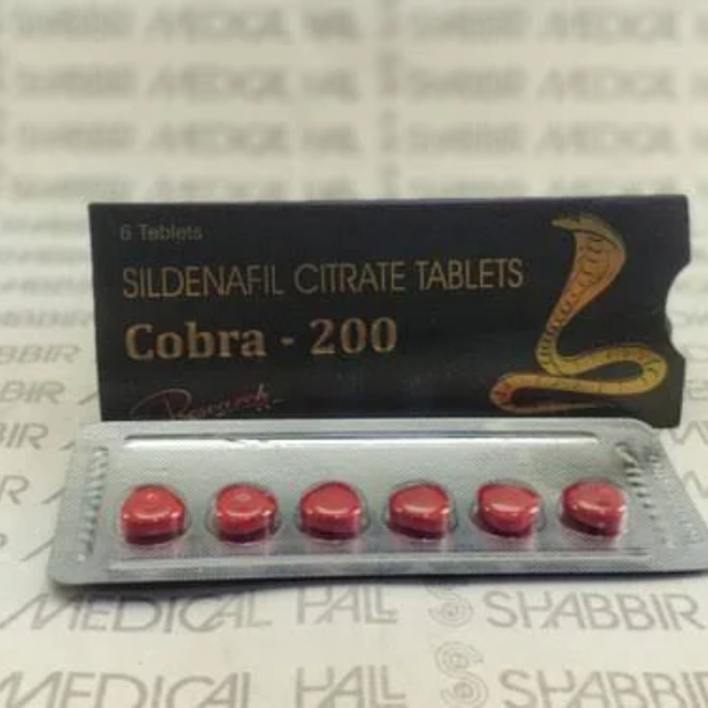 Cobra-200 mg Timing Tablet In Dubai.