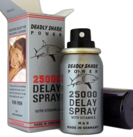 Shark Delay Spray – 100% Original Deadly Shark Power 25000 Delay Spray