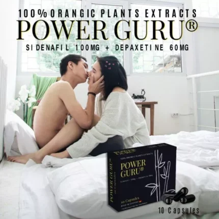 Power Guru Sildenafil 100mg + Depaxetine 60mg – 10 capsules