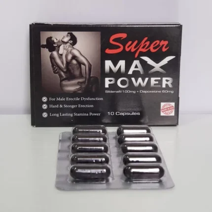 Super Max Power Male Enhancement Formula (10 Capsules)