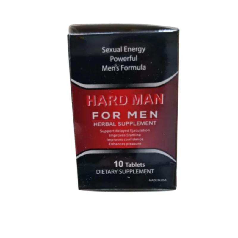 hard man herbal Supplement Capsules