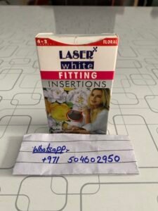 Laser White Fitting Insertions 